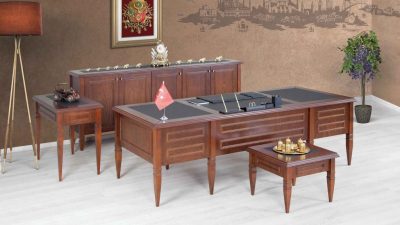 DRT-00007 КОМПЛЕКТ СТОЛОВ ДЛЯ РУКОВОДИТЕЛЯ