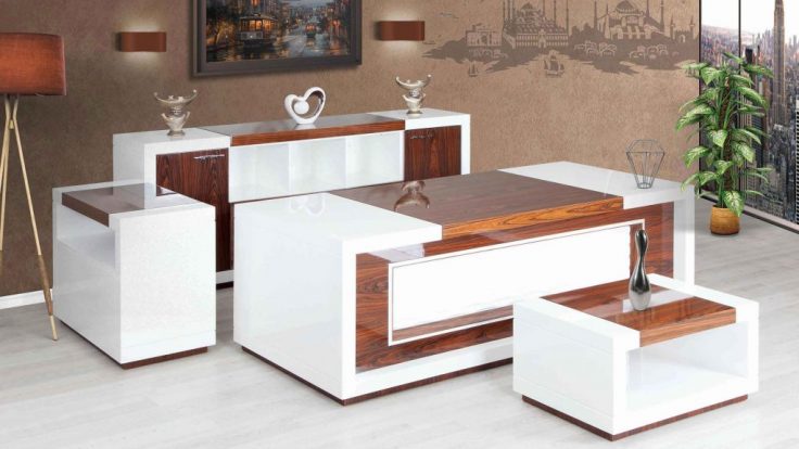 DRT-00010 КОМПЛЕКТ СТОЛОВ ДЛЯ РУКОВОДИТЕЛЯ