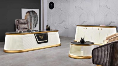 DRT-00013 КОМПЛЕКТ СТОЛОВ ДЛЯ РУКОВОДИТЕЛЯ