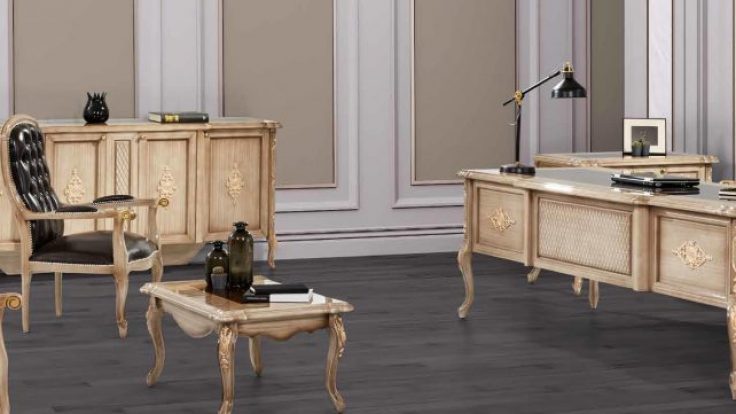 DRT-00021 КОМПЛЕКТ СТОЛОВ ДЛЯ РУКОВОДИТЕЛЯ