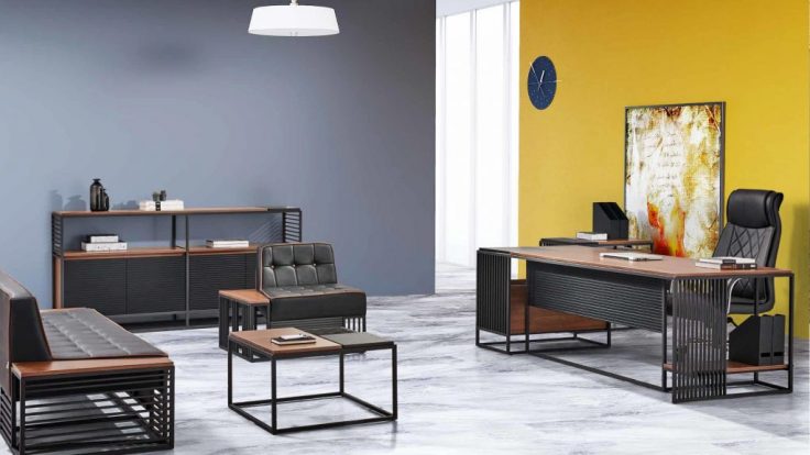 DRT-00022 КОМПЛЕКТ СТОЛОВ ДЛЯ РУКОВОДИТЕЛЯ